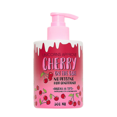 Изображение товара Кондиционер Unicorns Approve для волос 300 мл с ароматом вишенки