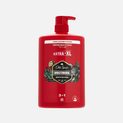 Изображение товара Шампунь-гель для душа Old Spice Wolfthorn 3в1 1 л Изображение товара Шампунь-гель для душа Old Spice Wolfthorn 3в1 1 л