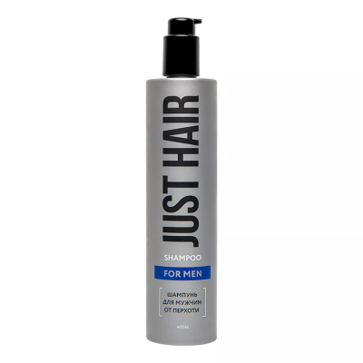 Изображение товара Шампунь Just Hair мужской против перхоти 400 мл