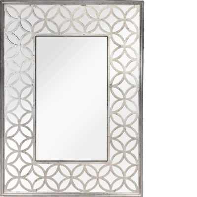 Изображение товара Зеркало Glasar Махараджа 122х4х89 см серебристое