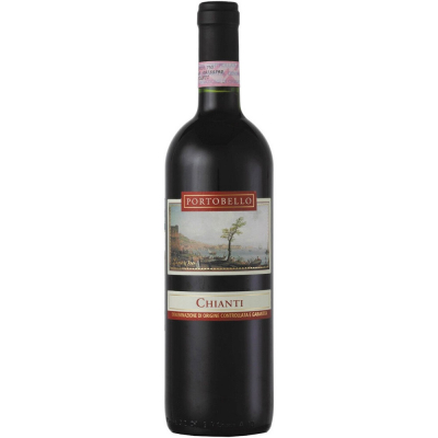 Изображение товара Вино красное сухое Vinispa Portobello Chianti DOCG 0.75л Изображение товара Вино красное сухое Vinispa Portobello Chianti DOCG 0.75л
