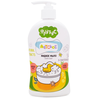 Изображение товара Жидкое мыло для рук Фрутус Детское 500 мл для ухода и гигиены детей