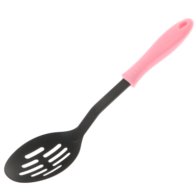 Изображение товара Ложка с прорезями Vantage VAD802P/2 розовая - кухонный инструмент для готовки и сервировки