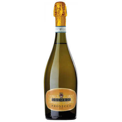 Изображение товара Игристое вино Decordi Prosecco DOC белое сухое 0,75 л из Италии