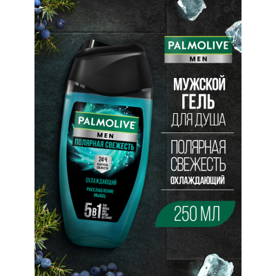 Изображение товара Гель для душа Palmolive Men Полярная свежесть 250 мл с ментолом и магнием Изображение товара Гель для душа Palmolive Men Полярная свежесть 250 мл с ментолом и магнием