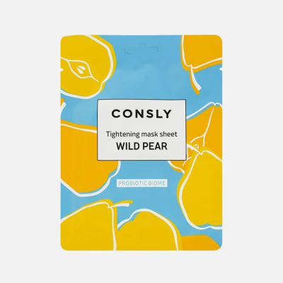 Изображение товара Маска тканевая Consly дикая груша для комбинированной жирной и проблемной кожи 25 мл