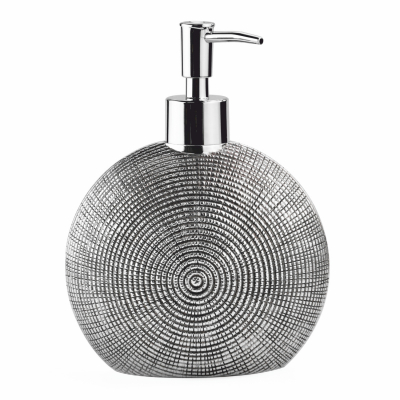 Изображение товара Дозатор для жидкого мыла Wasserkraft серый 13,7х8,5х18,4 см