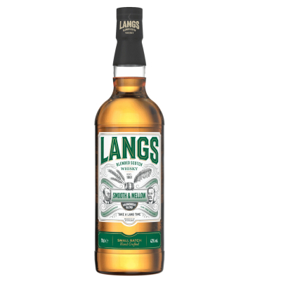 Изображение товара Виски купажированный "Langs" Smooth & Mellow, 0.7 л Изображение товара Виски купажированный "Langs" Smooth & Mellow, 0.7 л