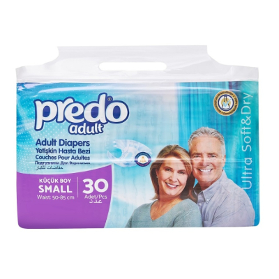 Изображение товара Подгузники для взрослых Predo Adult S 30 шт Изображение товара Подгузники для взрослых Predo Adult S 30 шт
