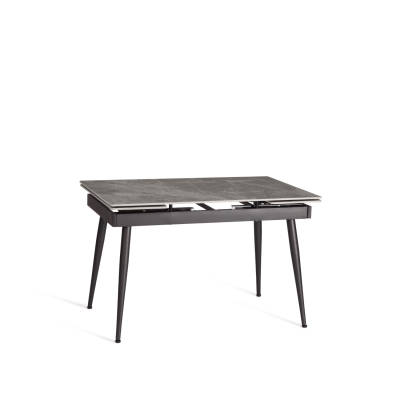 Изображение товара Стол TC Modern Lord Grey глянцевая керамика и металл 120+60х80X75+1 см Изображение товара Стол TC Modern Lord Grey глянцевая керамика и металл 120+60х80X75+1 см