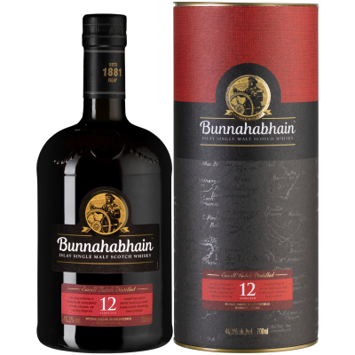 Изображение товара Виски Burn Stewart Bunnahabhain Aged 12 летний односолодовый в подарочной упаковке, 0.7 л