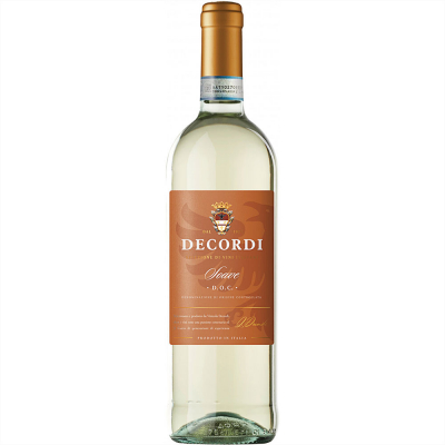 Изображение товара Вино белое сухое "Decordi" Soave DOC,  0,75 л