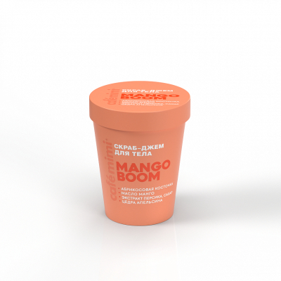 Изображение товара Скраб-джем для тела Cafemimi mango boom 250 г натуральный ухаживающий продукт