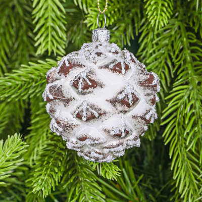 Изображение товара Набор ёлочных игрушек Snow and Stars Зимняя рябина 16 шт, стекло, подарочная упаковка