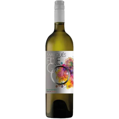 Изображение товара Вино белое сухое "Marques de Fuego" Blanco Seco 0,75 л