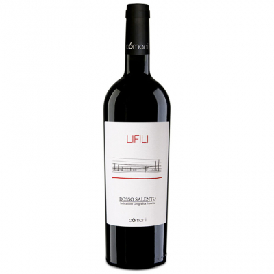 Изображение товара Вино красное полусухое A6mani, "Lifili" Rosso, Salento IGP 0,75 л