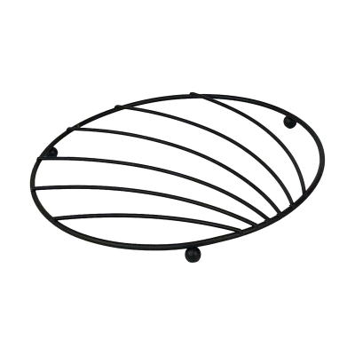 Изображение товара Подставка под горячее Gipfel Moran 20 см из углеродистой стали черная