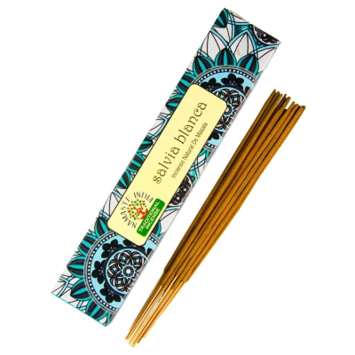 Изображение товара Ароматические палочки Orkay Белый шалфей 15 г для очищения и создания уюта