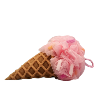 Изображение товара Мочалка для тела Maeth My spa day мороженое розовая