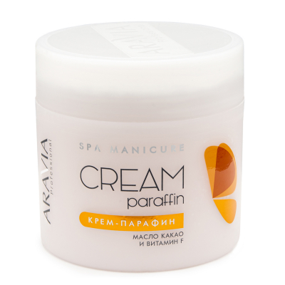 Изображение товара Крем-парафин Aravia Professional сливочный шоколад 300 мл для тела женщин