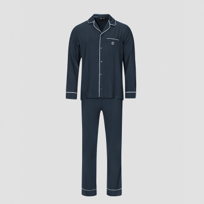 Изображение товара Пижама мужская Togas Альбен темно-синяя 2 предмета 