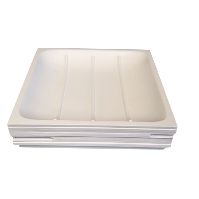 Изображение товара Мыльница Brick белая Ridder для мыла настольная из полирезина