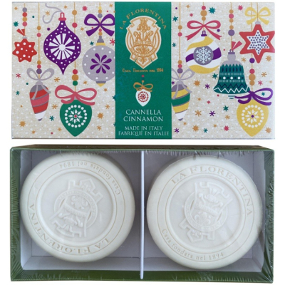 Изображение товара Набор туалетного твёрдого мыла La Florentina Cinnamon 2х115 г