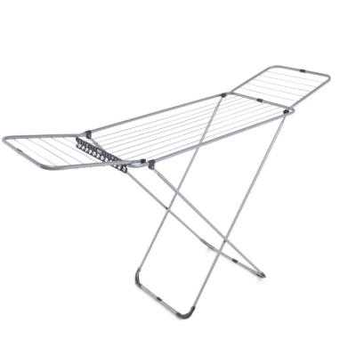 Изображение товара Сушилка для белья PERILLA Mega present grey с 3 секциями и складной конструкцией