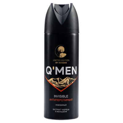 Изображение товара Антиперспирант мужской Q'Men с экстрактом чабреца 200 мл для защиты и свежести