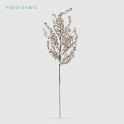 Изображение товара Ветвь с ягодами French garden серебро 68 см
