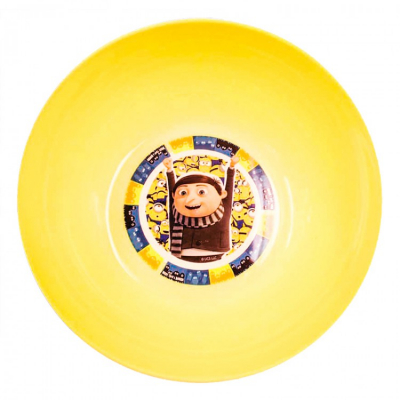 Изображение товара Пластиковая миска Миньоны 2 13 см, яркий дизайн для детей и взрослых