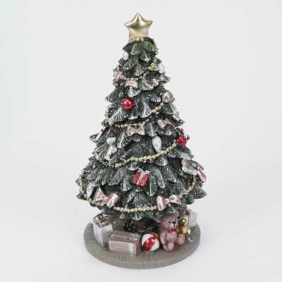 Изображение товара Декоративная ёлка из пластика Yiwu E-commerce 12,5x22,5x12,5 см