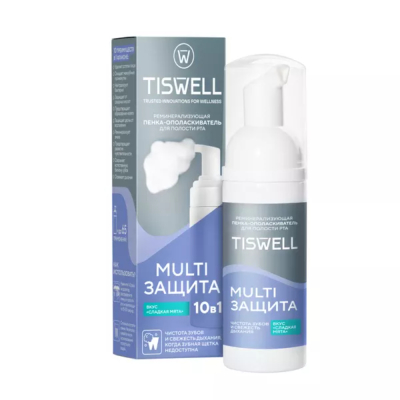 Изображение товара Пенка-ополаскиватель Tiswell детская сладкая мята 50 мл Изображение товара Пенка-ополаскиватель Tiswell детская сладкая мята 50 мл