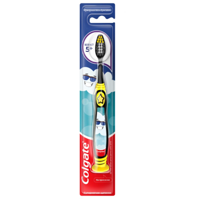 Изображение товара Зубная щетка детская Colgate Mermaid/Star Smile 5+, для детей от 5 лет, ультрамягкая