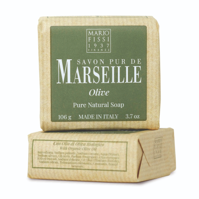 Изображение товара Мыло Mario Fissi 1937 Marseille Olive 106 г для тела на основе оливкового масла Изображение товара Мыло Mario Fissi 1937 Marseille Olive 106 г для тела на основе оливкового масла