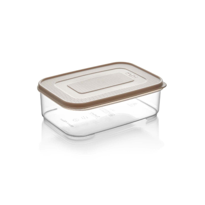 Изображение товара Ящик для хранения Follow me-4 3.2 л пластиковый прозрачный или коричневый