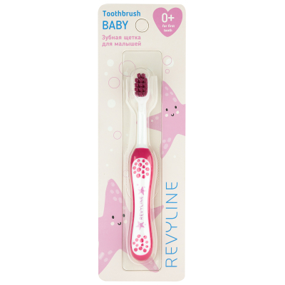 Изображение товара Детская зубная щетка Revyline baby s3900 мягкая для 0-3 лет розовая Изображение товара Детская зубная щетка Revyline baby s3900 мягкая для 0-3 лет розовая