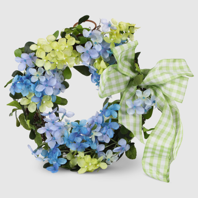 Изображение товара Искусственный венок гортензии Конэко-О 34413 высокого качества