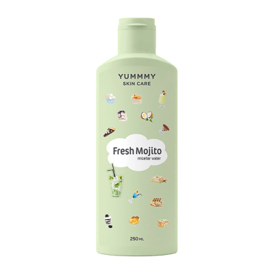 Изображение товара Мицелярная вода Yummmy mojito 250 мл для женщин мягкое очищение и свежее ощущение