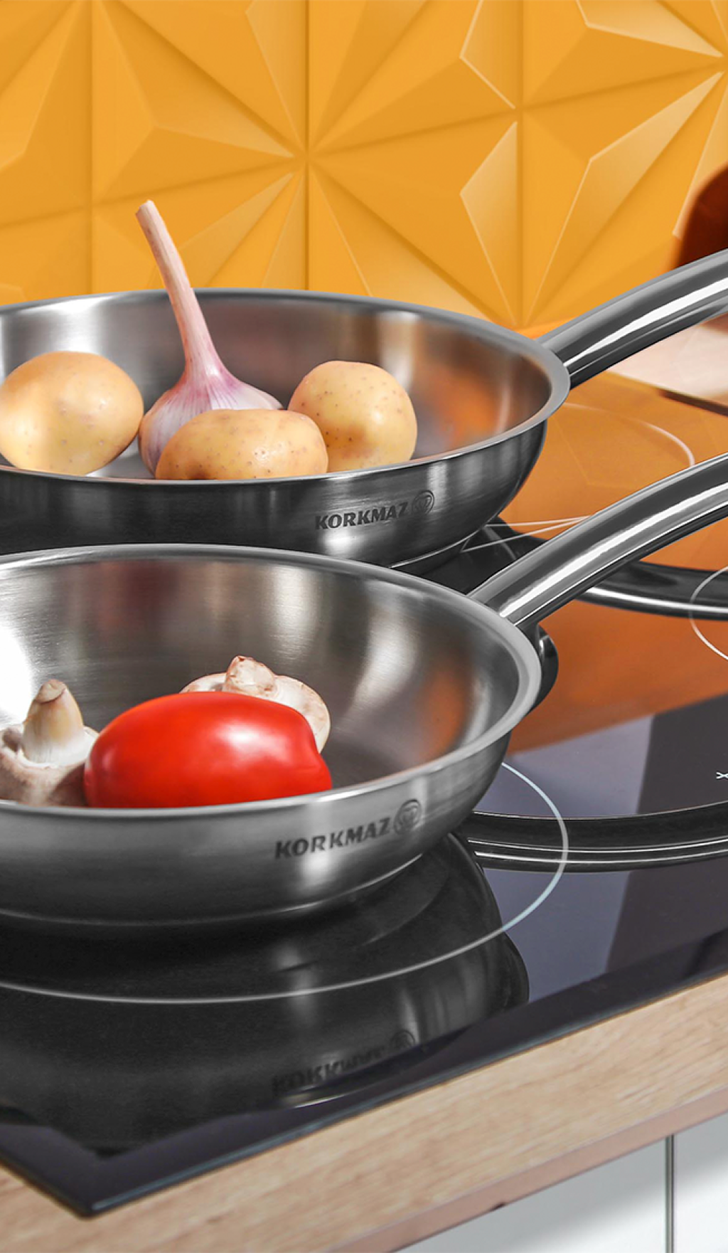 Стильная посуда для готовки Korkmaz!