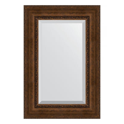 Изображение товара Зеркало с фацетом в багетной раме Evoform состаренная бронза 62x92 см