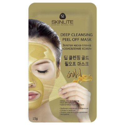 Изображение товара Маска-плёнка Skinlite обновление кожи с золотом 15 г для лица