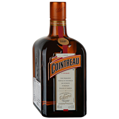 Изображение товара Ликер Cointreau крепкий 40% 0,7 л Изображение товара Ликер Cointreau крепкий 40% 0,7 л