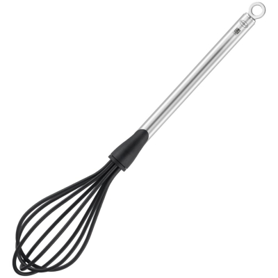 Изображение товара Кухонный венчик Roesle Basic Line 31 см из нержавеющей стали для профессиональной кухни Изображение товара Кухонный венчик Roesle Basic Line 31 см из нержавеющей стали для профессиональной кухни