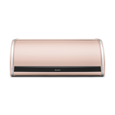 Изображение товара Стильная розовая хлебница Brabantia 44,5х26,2х17,3 см с сдвигающейся крышкой
