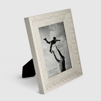 Изображение товара Фоторамка Intco белая 13х18 см для фотографий декор интерьера