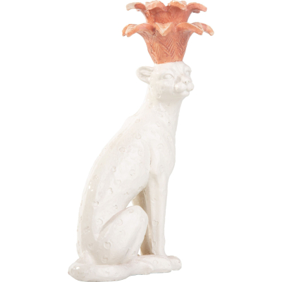 Изображение товара Подсвечник Glasar леопард 14х7х19 см