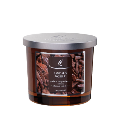 Изображение товара Аромасвеча Hypno Casa Благородный сандал 200 г с натуральным воском и ароматом сандала