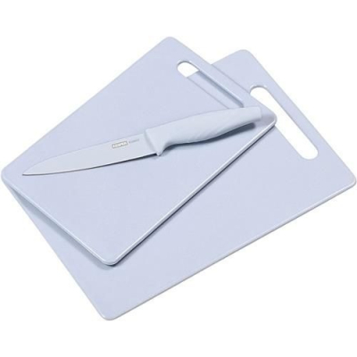 Изображение товара Набор разделочных досок и нож Kesper голубого цвета 3049-2