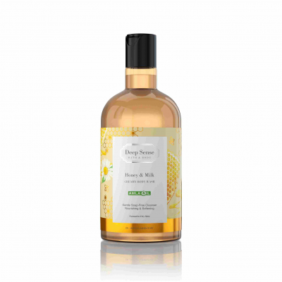 Изображение товара Крем гель для душа Deep Sense молоко и мед 400мл
